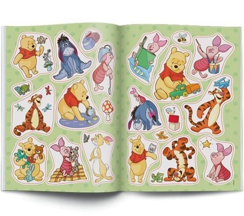 Ameet Książka dla dzieci Kubuś i Przyjaciele. Kolorowanka z Naklejkami Ameet (NA 9138)