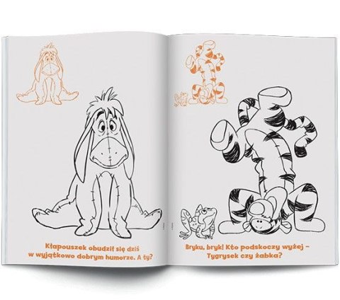 Ameet Książka dla dzieci Kubuś i Przyjaciele. Kolorowanka z Naklejkami Ameet (NA 9138)