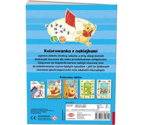 Ameet Książka dla dzieci Kubuś i Przyjaciele. Kolorowanka z Naklejkami Ameet (NA 9138)