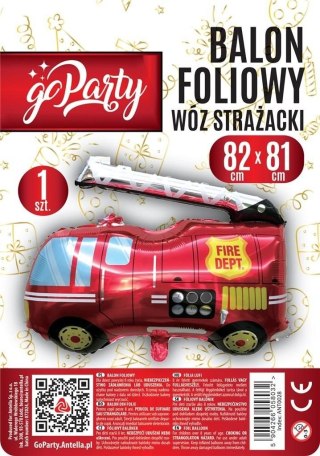 Antella Balon foliowy Antella Wóz strażacki 82x81cm