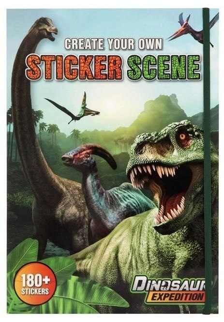 Antella Naklejka (nalepka) książka z naklejkami Dino Antella