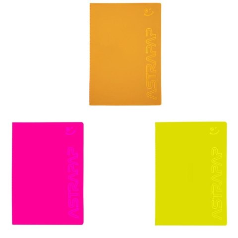 Astrapap Zeszyt Fluo A5 32k. KRATKA Astrapap (102022018)