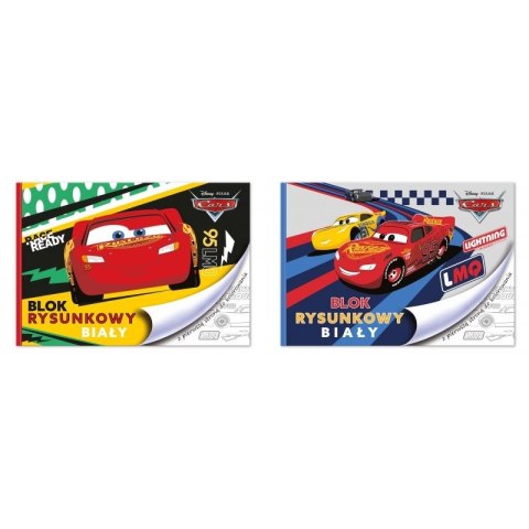Beniamin Blok rysunkowy Auta A4 biały 20k Beniamin (Auta)