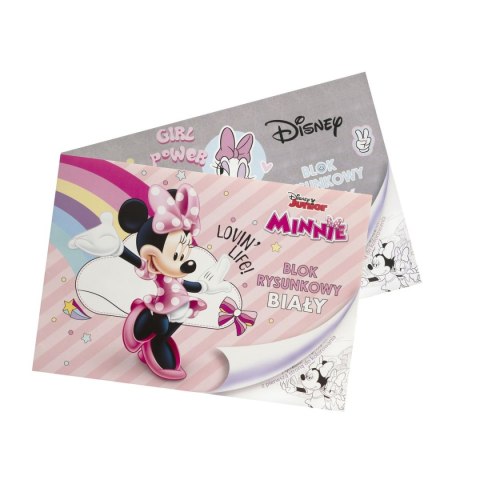 Beniamin Blok rysunkowy biały MINNIE MOUSE A4 biały 20k Beniamin