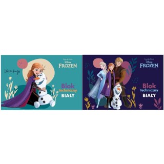 Beniamin Blok techniczny Beniamin Frozen A4 biały 170g 20k [mm:] 295x210