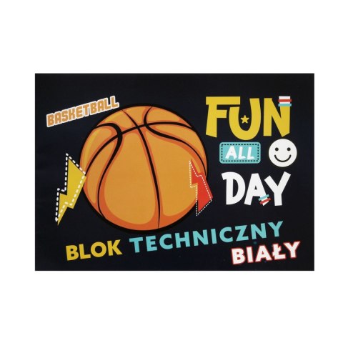 Beniamin Blok techniczny biały NO NAME - CHŁOPIEC A4 biały 20k Beniamin