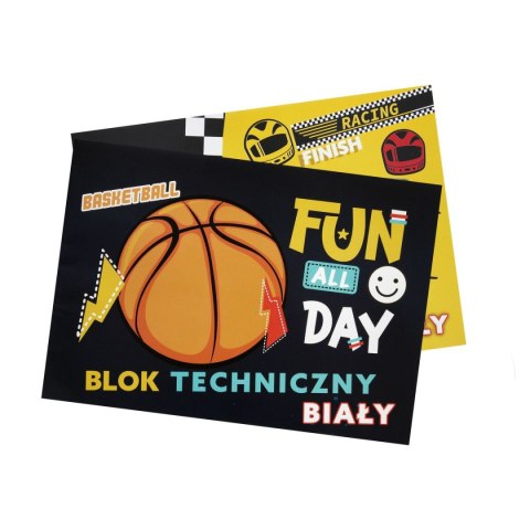 Beniamin Blok techniczny biały NO NAME - CHŁOPIEC A4 biały 20k Beniamin