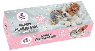 Beniamin Farby plakatowe Beniamin The Sweet Pets kolor: mix 20ml 12 kolor. (2266)
