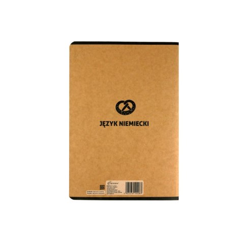 Beniamin Zeszyt Kraft Liner j.niemiecki A5 70g krata [mm:] 147x209 Beniamin (6102083)