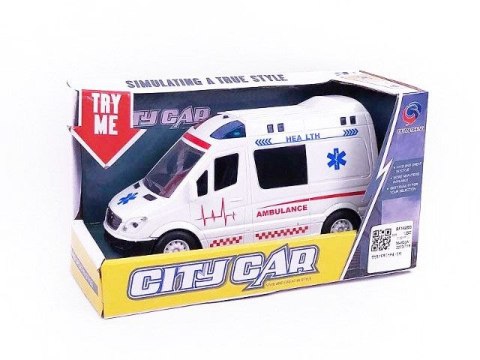 Bigtoys Ambulans światło i dźwięk Bigtoys (BA1682)