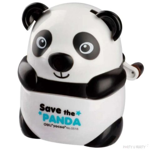 Deli Temperówka na korbkę Deli PANDA NA KORBKĘ (E0518) Deli Temperówka na korbkę Deli PANDA NA KORBKĘ (E0518)