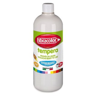 Fibracolor Farba tempera Fibracolor 1L Gluten Free kolor: biały 1000ml