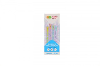 Happy Color Długopis wymazywalny Happy Color Pastel Twist (Uszaki), niebieski 0,5mm (HA 4120 02PT-3)