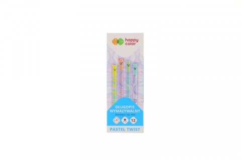 Happy Color Długopis wymazywalny Happy Color Pastel Twist (Uszaki), niebieski 0,5mm (HA 4120 02PT-3) Happy Color Długopis wymazywalny Happy Color Pastel Twist (Uszaki), niebieski 0,5mm (HA 4120 02PT-3)