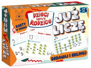 Kangur Gra karciana Kangur Dzieci kontra rodzice Już liczę. 5-6 lat
