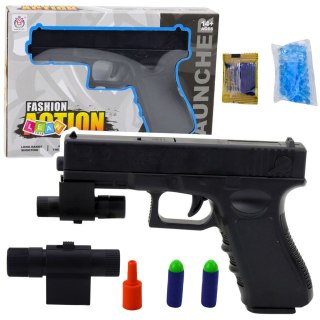 Lean Pistolet Lean Na Kulki Wodne Strzałki Piankowe Laser Nadruk Orzeł (24264)