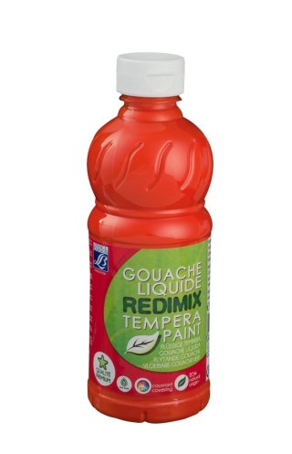 Lefranc&Bourgeois Farba tempera Lefranc&Bourgeois REDIMIX kolor: pomarańczowy 500ml 1 kolor. (188004)