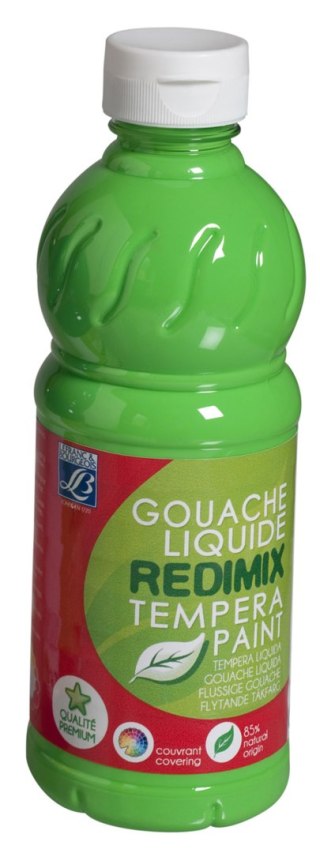Lefranc&Bourgeois Farba tempera Lefranc&Bourgeois REDIMIX kolor: zielony 500ml 1 kolor. (188013)