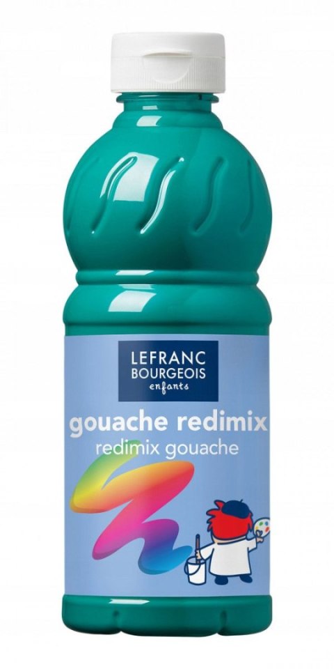 Lefranc&Bourgeois Farba tempera REDIMIX kolor: zielony 500ml 1 kolor. Lefranc&Bourgeois (188282)