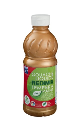Lefranc&Bourgeois Farba tempera Lefranc&Bourgeois REDIMIX kolor: złoty 500ml 1 kolor. (188341)
