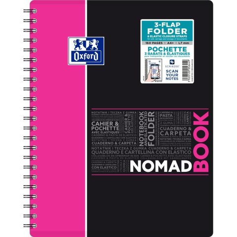 Oxford Kołozeszyt (kołobrulion) Oxford Student 80k. 90g krata [mm:] 240x310 (400019522)