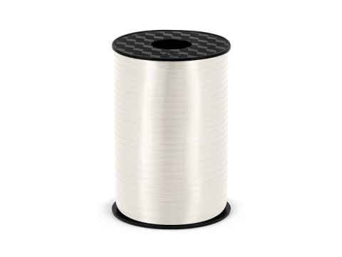 Partydeco Wstążka Partydeco plastikowa biała, 5mm/225m 5x225 [mm x m] biały (PRP5-008)
