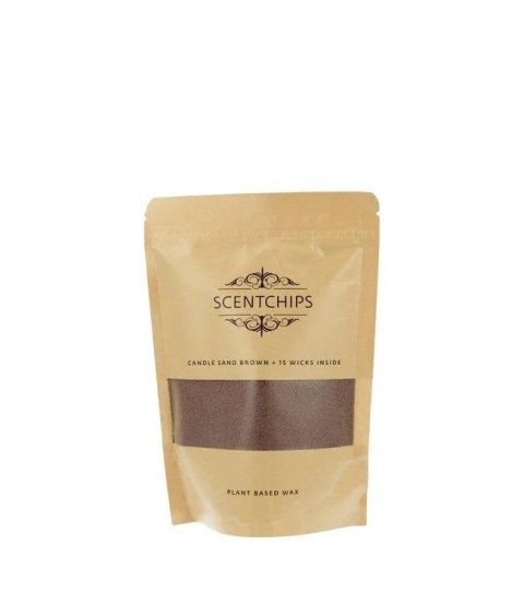 Pavoncella Świeca Pavoncella piaskowa 250g brązowa (8716516204277) Pavoncella Świeca Pavoncella piaskowa 250g brązowa (8716516204277)