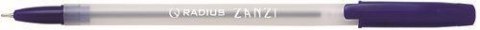 Radius Długopis Radius kulkowy Zanzi niebieski 0,7mm Radius Długopis Radius kulkowy Zanzi niebieski 0,7mm