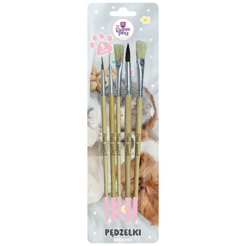 Rexus Pędzel Rexus The Sweet Pets z naturalnego włosia (2334) Rexus Pędzel Rexus The Sweet Pets z naturalnego włosia (2334)
