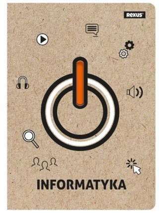 Rexus Zeszyt Rexus informatyka A5 58k. krata (5160)