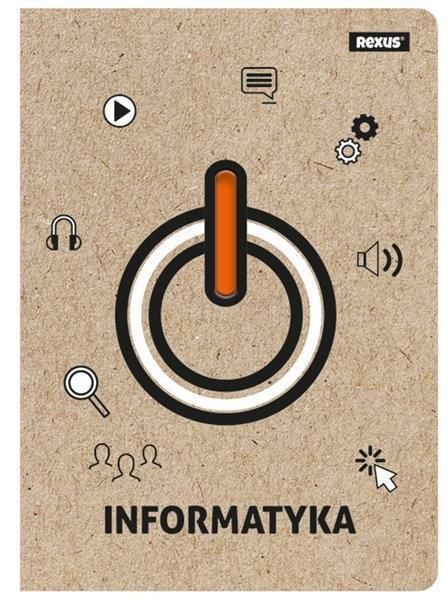 Rexus Zeszyt Rexus informatyka A5 58k. krata (5160) Rexus Zeszyt Rexus informatyka A5 58k. krata (5160)