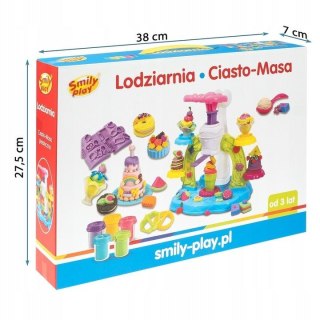 Smily Play Masa plastyczna dla dzieci Smily Play lodziarnia mix (SP84952)