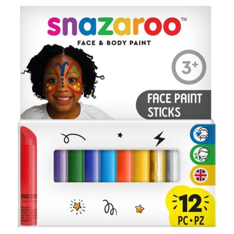 Snazaroo Farby do twarzy Snazaroo Kredki (1172193) Snazaroo Farby do twarzy Snazaroo Kredki (1172193)