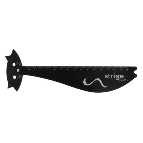 Strigo Linijka plastikowa Strigo 15 cm KOTEK 15cm (SSC362) Strigo Linijka plastikowa Strigo 15 cm KOTEK 15cm (SSC362)