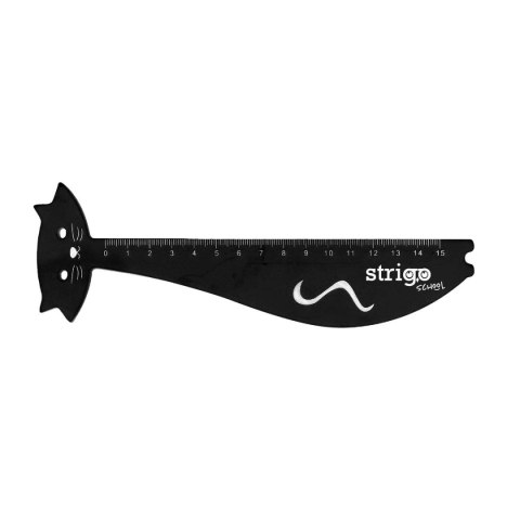 Strigo Linijka plastikowa Strigo 15 cm KOTEK 15cm (SSC362) Strigo Linijka plastikowa Strigo 15 cm KOTEK 15cm (SSC362)