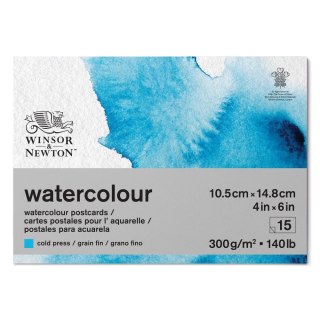 Winsor Blok artystyczny Winsor do akwareli A6 300g 15k (6667009)