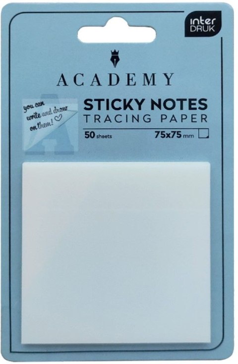 Academy Notes samoprzylepny Academy PRZEŹROCZYSTE FROST Academy Notes samoprzylepny Academy PRZEŹROCZYSTE FROST