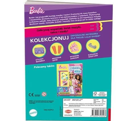 Ameet Książeczka edukacyjna Ameet Barbie™. Zabawa modą! (fla 1102)