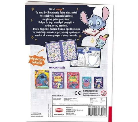 Ameet Książeczka edukacyjna Ameet Stich. Stichownik. Zabawy z mangą (SK 9101) Ameet Książeczka edukacyjna Ameet Stich. Stichownik. Zabawy z mangą (SK 9101)