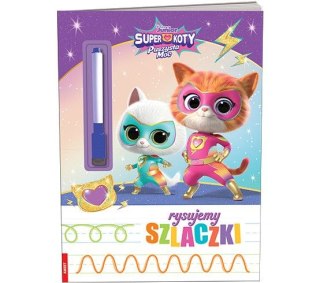 Ameet Książeczka edukacyjna Superkoty. Rysujemy Szlaczki Ameet (KSS 9114)