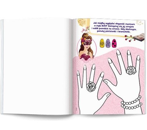 Ameet Książka dla dzieci Disney Księżniczka. Pomaluj mnie! Ameet (MAK 9101)