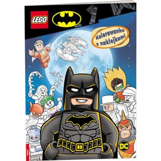 Ameet Książka dla dzieci Ameet LEGO? Batman Kolorowanka z naklejkami (NA-6450)