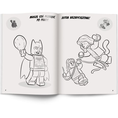 Ameet Książka dla dzieci Ameet LEGO? Batman Kolorowanka z naklejkami (NA-6450) Ameet Książka dla dzieci Ameet LEGO? Batman Kolorowanka z naklejkami (NA-6450)