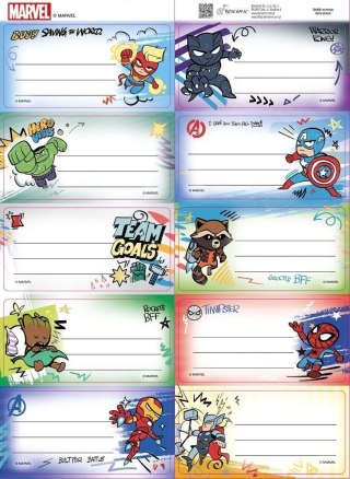 Beniamin Naklejka na zeszyt Beniamin Avengers