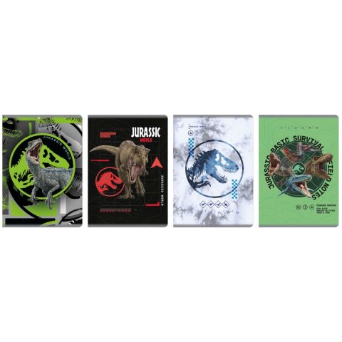 Beniamin Zeszyt JURASSIC PARK A5 60k. krata Beniamin