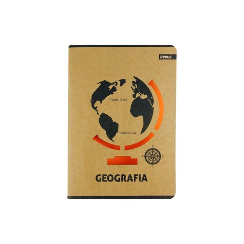 Beniamin Zeszyt Kraft Liner geografia A5 58k. 70g krata [mm:] 147x209 Beniamin (8423)