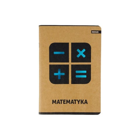 Beniamin Zeszyt Kraft Liner matematyka A5 5k. 70g krata [mm:] 147x209 Beniamin (8393)