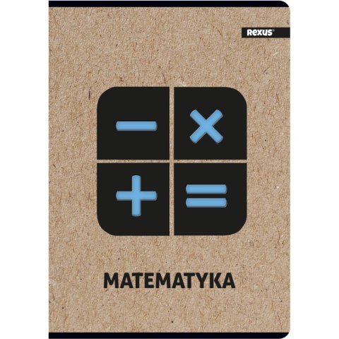 Beniamin Zeszyt Kraft Liner matematyka A5 5k. 70g krata [mm:] 147x209 Beniamin (8393)