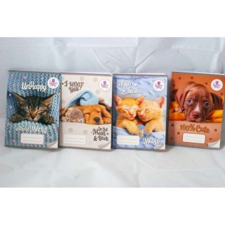 Beniamin Zeszyt Beniamin THE SWEET PETS A5 16k. linia kolor