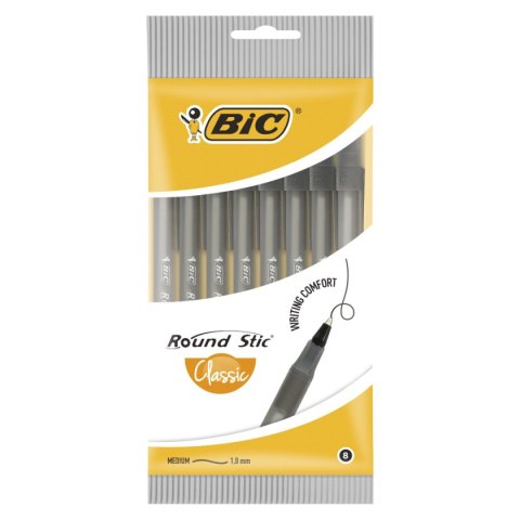 Bic Długopis Round Stic wkład czarny 0,4mm Bic (928498)